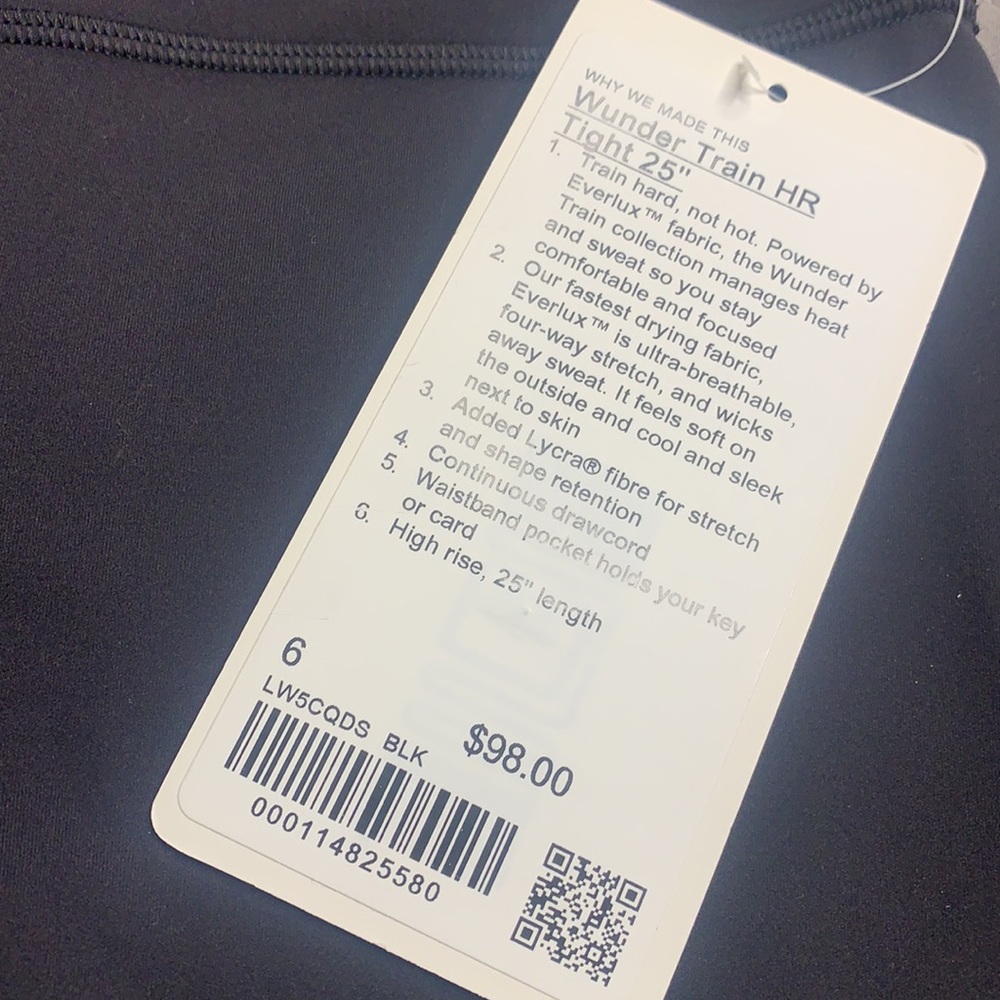 Lululemon Wunder Train HR Tight 25” - Picture 6 of 8